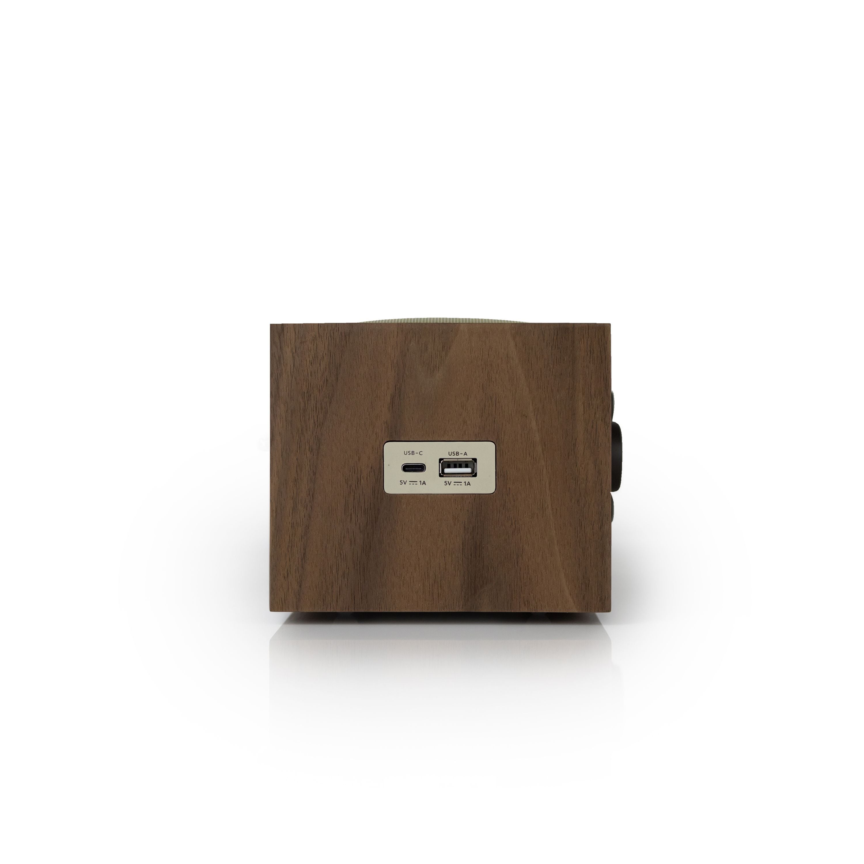 Tivoli Audio - Model Three® BT with USB-C - Walnut/Beige