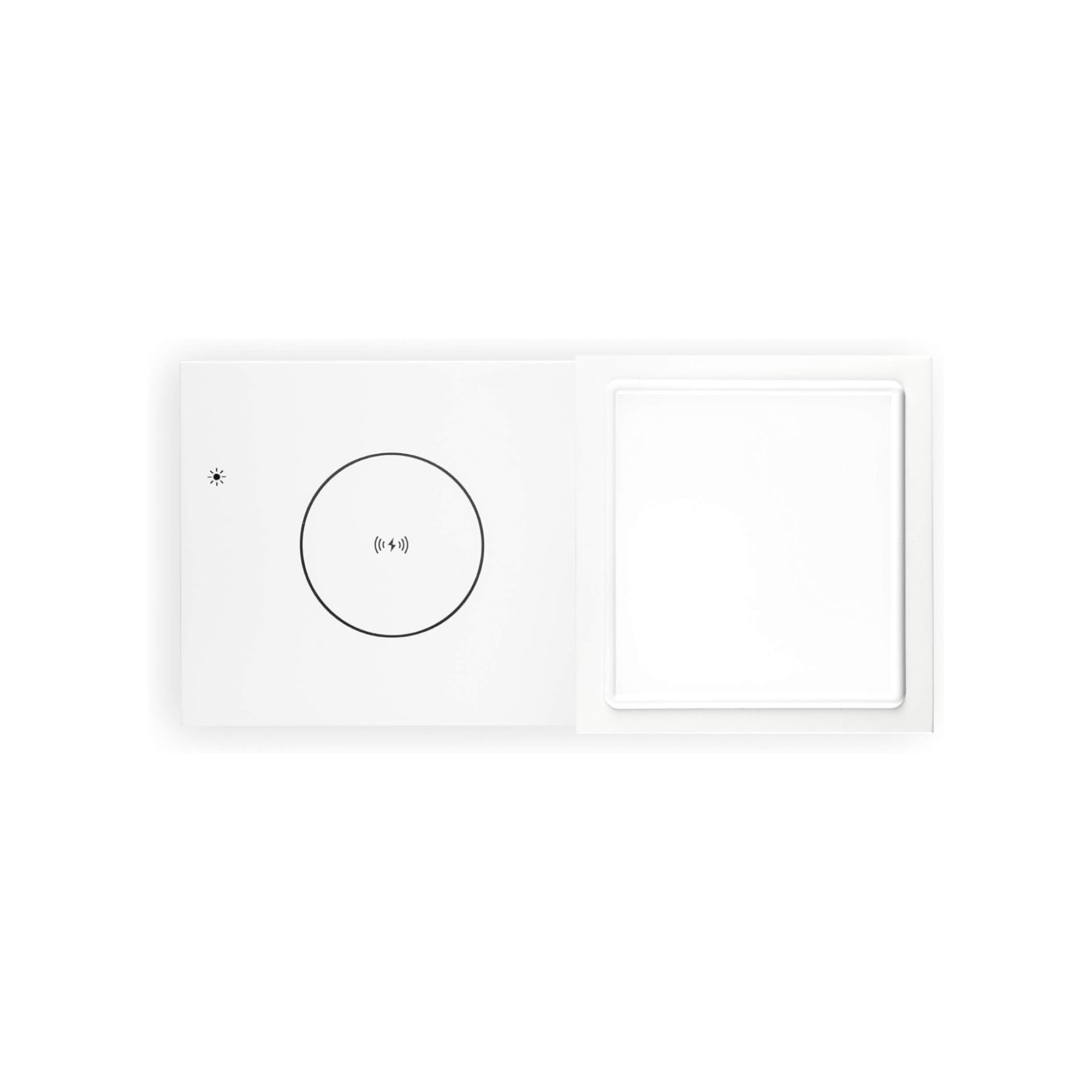 Tivoli Audio - Revive Bluetooth Speaker with Wireless Charging Pad & Lamp - White / Grey