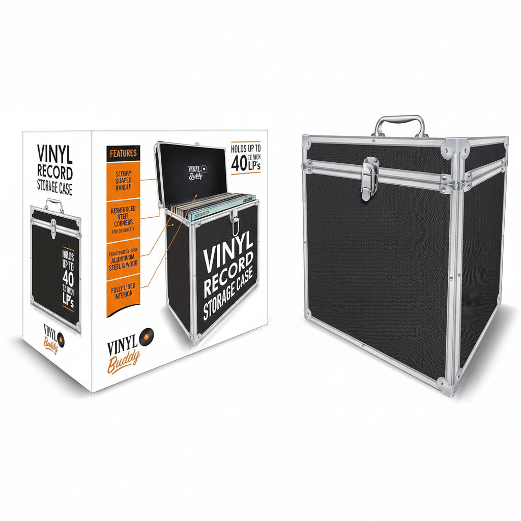 Vinyl Buddy - Record Storage Case