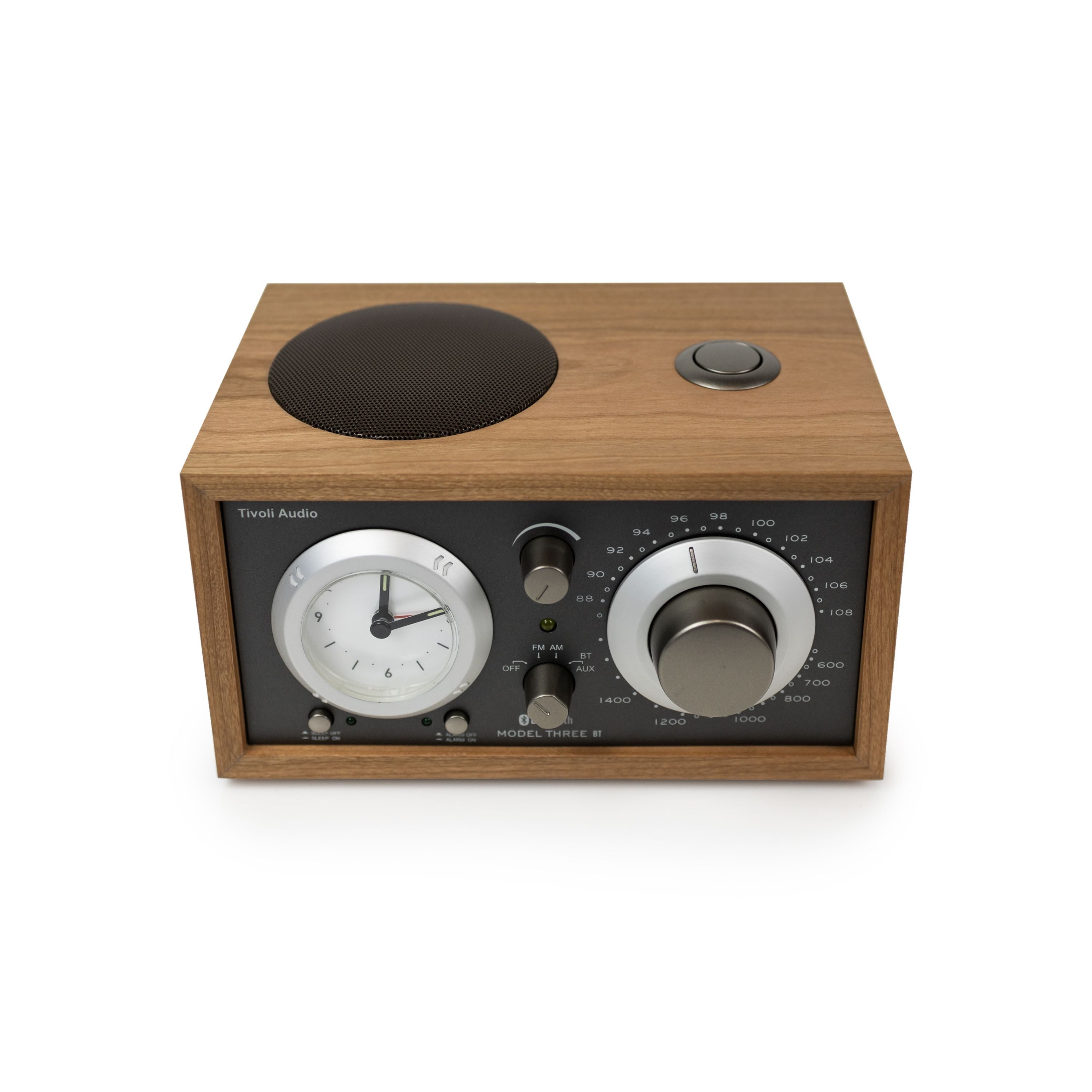 Tivoli Audio - Model Three® BT with USB-C - Cherry/Taupe