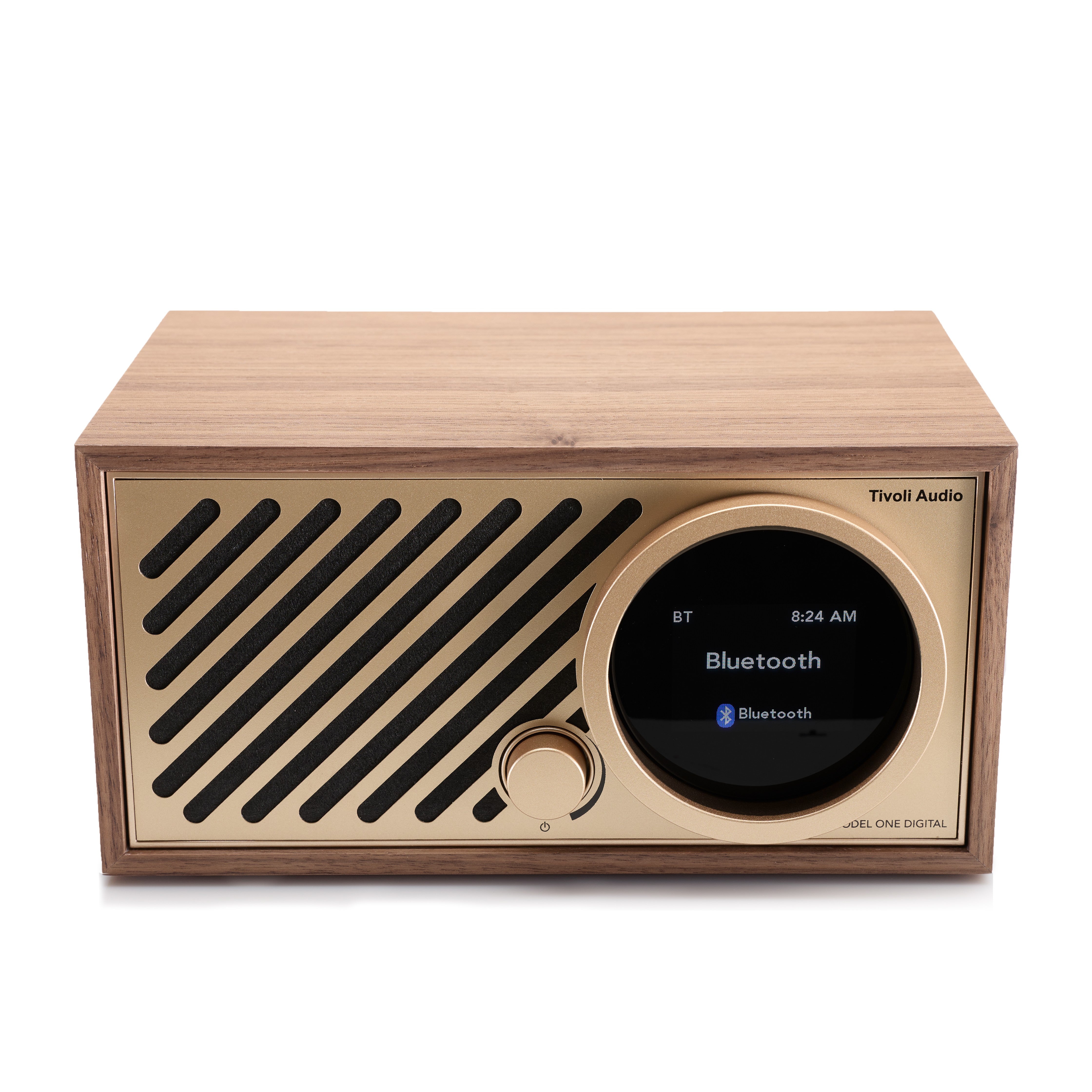 Tivoli Audio - Model One Digital + Generation 3 - Walnut/Gold