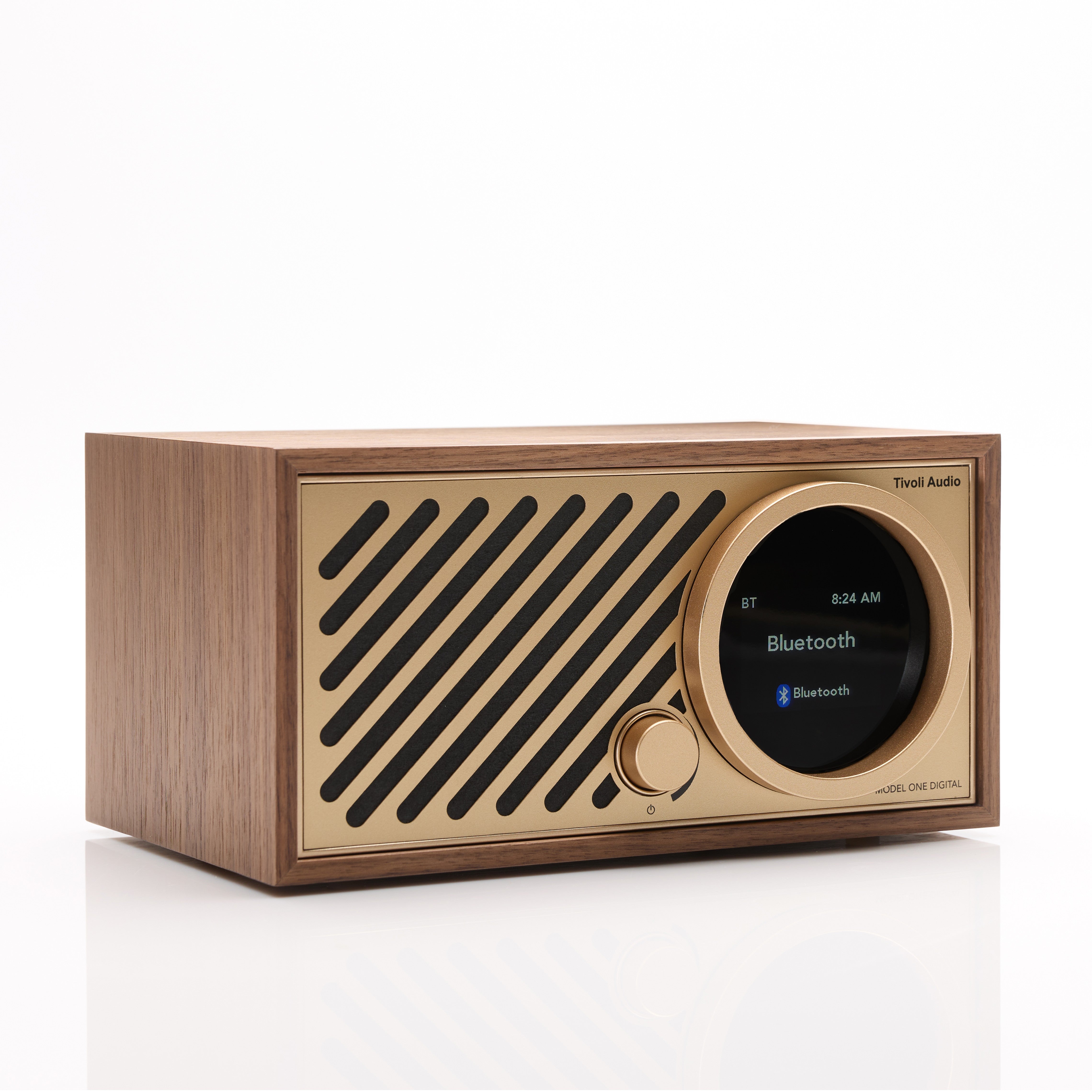 Tivoli Audio - Model One Digital + Generation 3 - Walnut/Gold