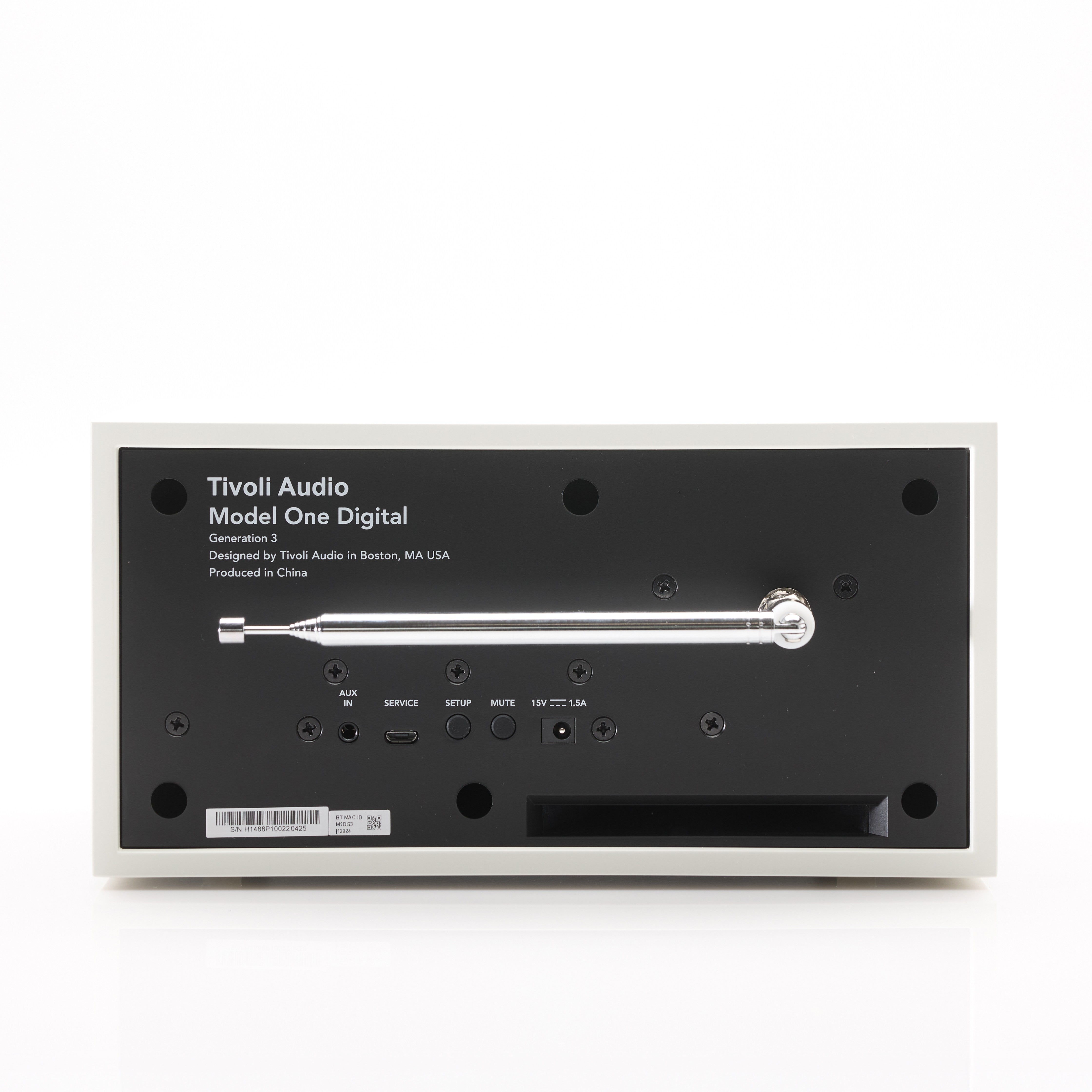 Tivoli audio - Model One Digital + Generation 3 - White/Silver
