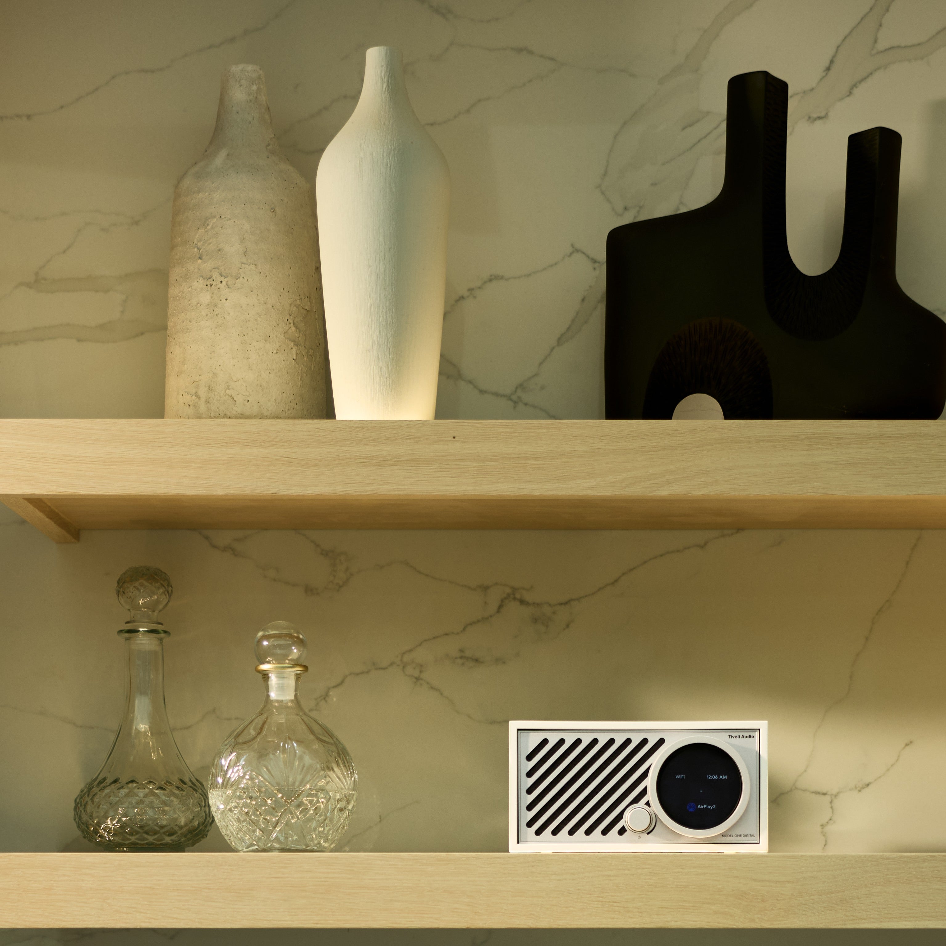 Tivoli audio - Model One Digital + Generation 3 - White/Silver