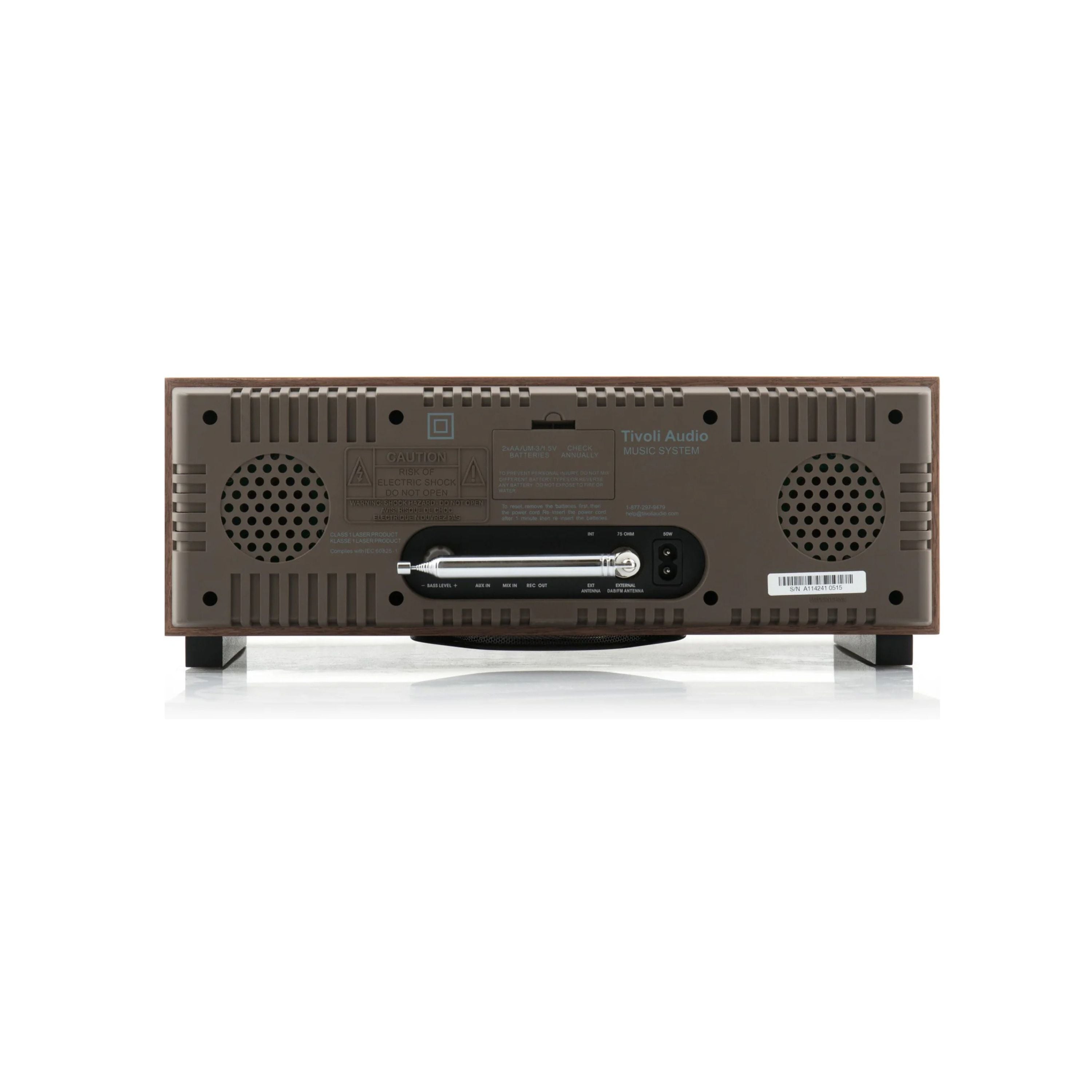 Tivoli Audio - Music System Plus -  Classic Walnut