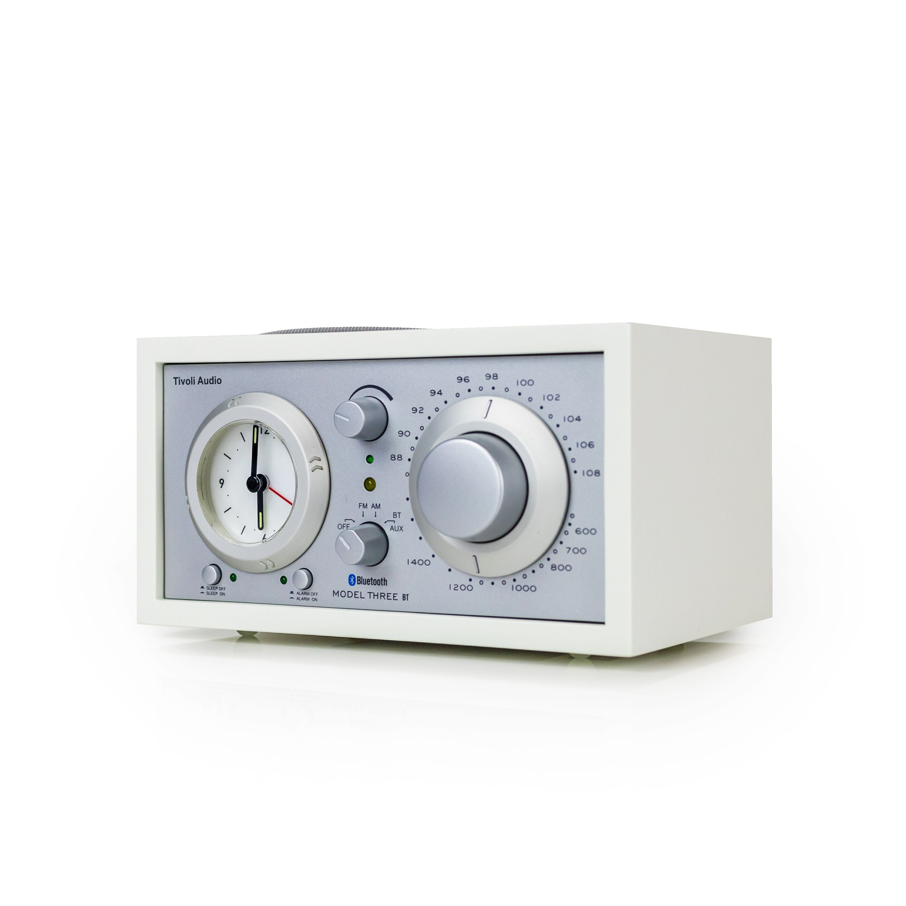 Tivoli Audio - Model Three® BT with USB-C - White/Silver