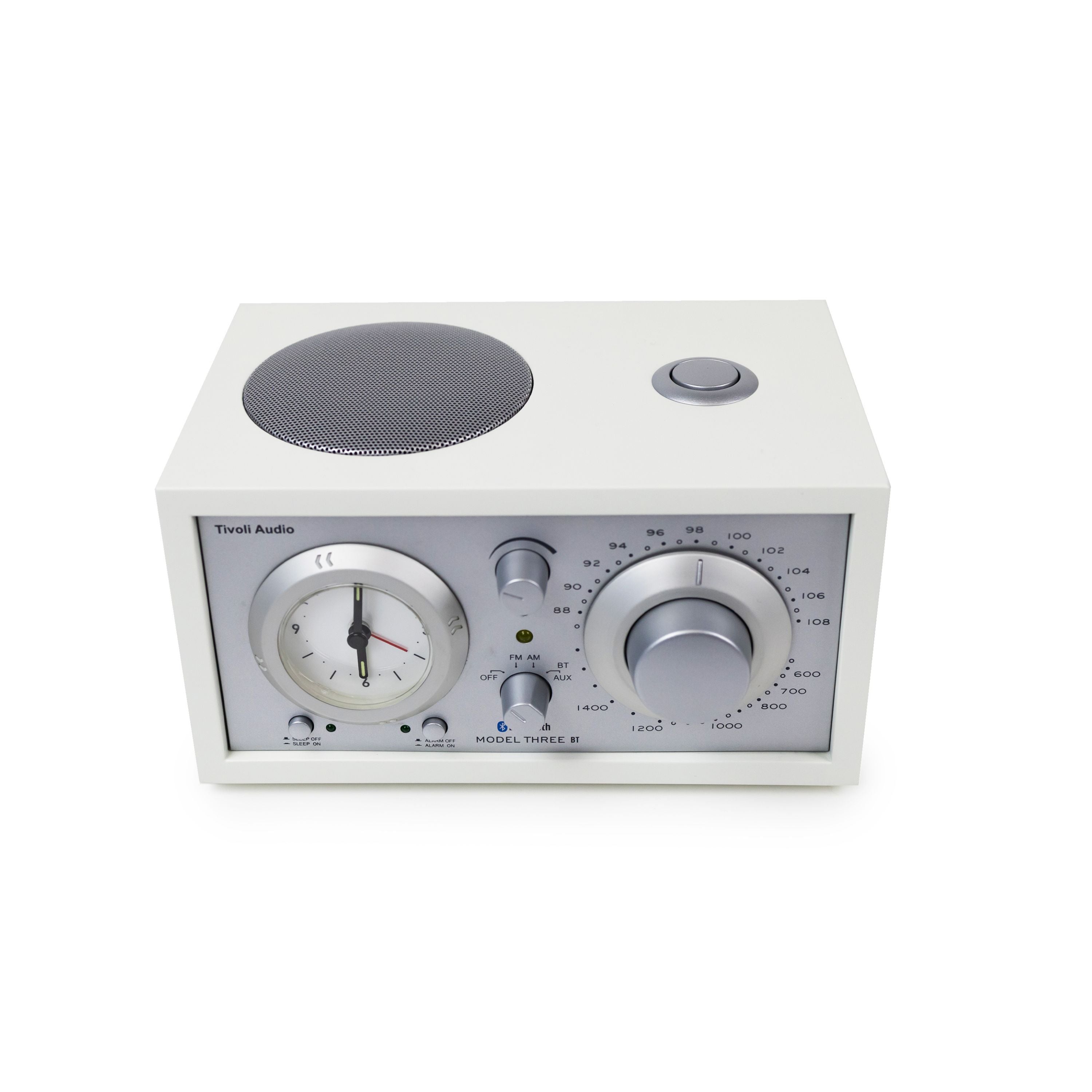 Tivoli Audio - Model Three® BT with USB-C - White/Silver