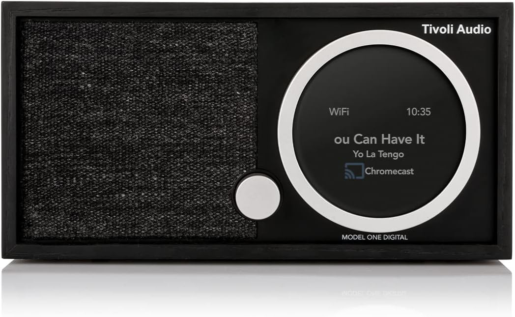 Tivoli Audio - Model One Digital Generation 2, Wi-Fi DAB+ FM Bluetooth Radio - Black Ash / Black