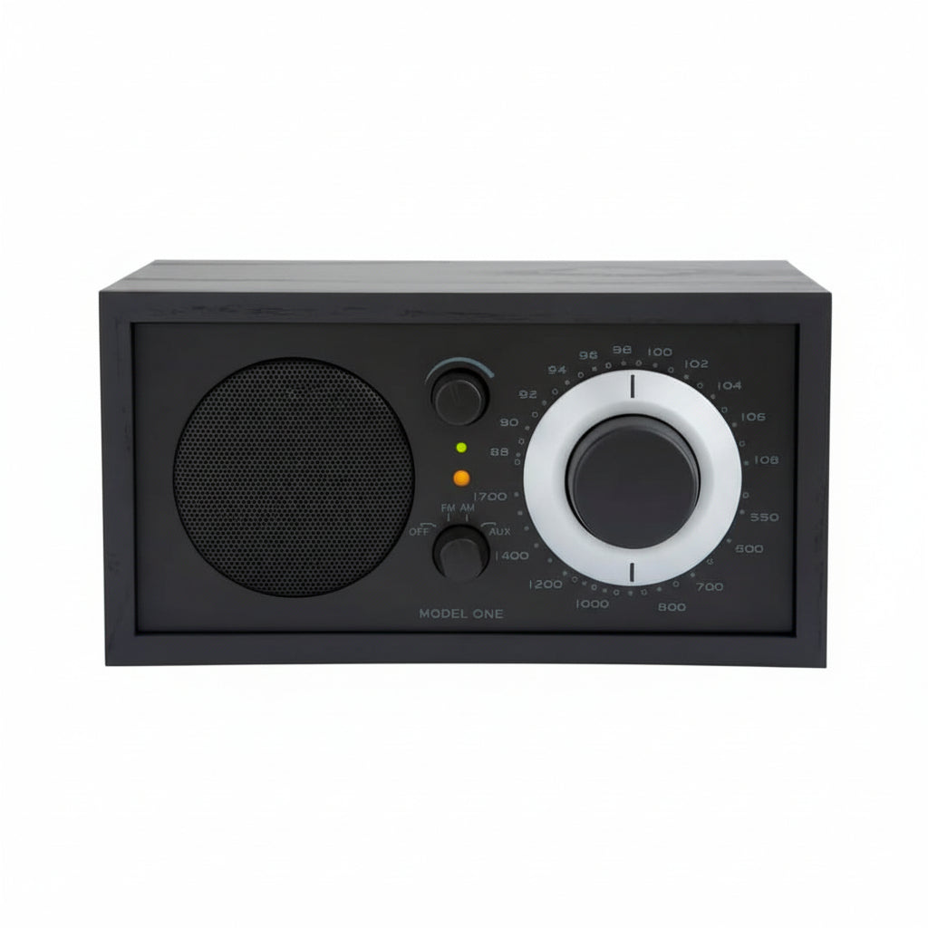 Tivoli Audio - Model One AM/FM Table Radio - Black/Black-Silver