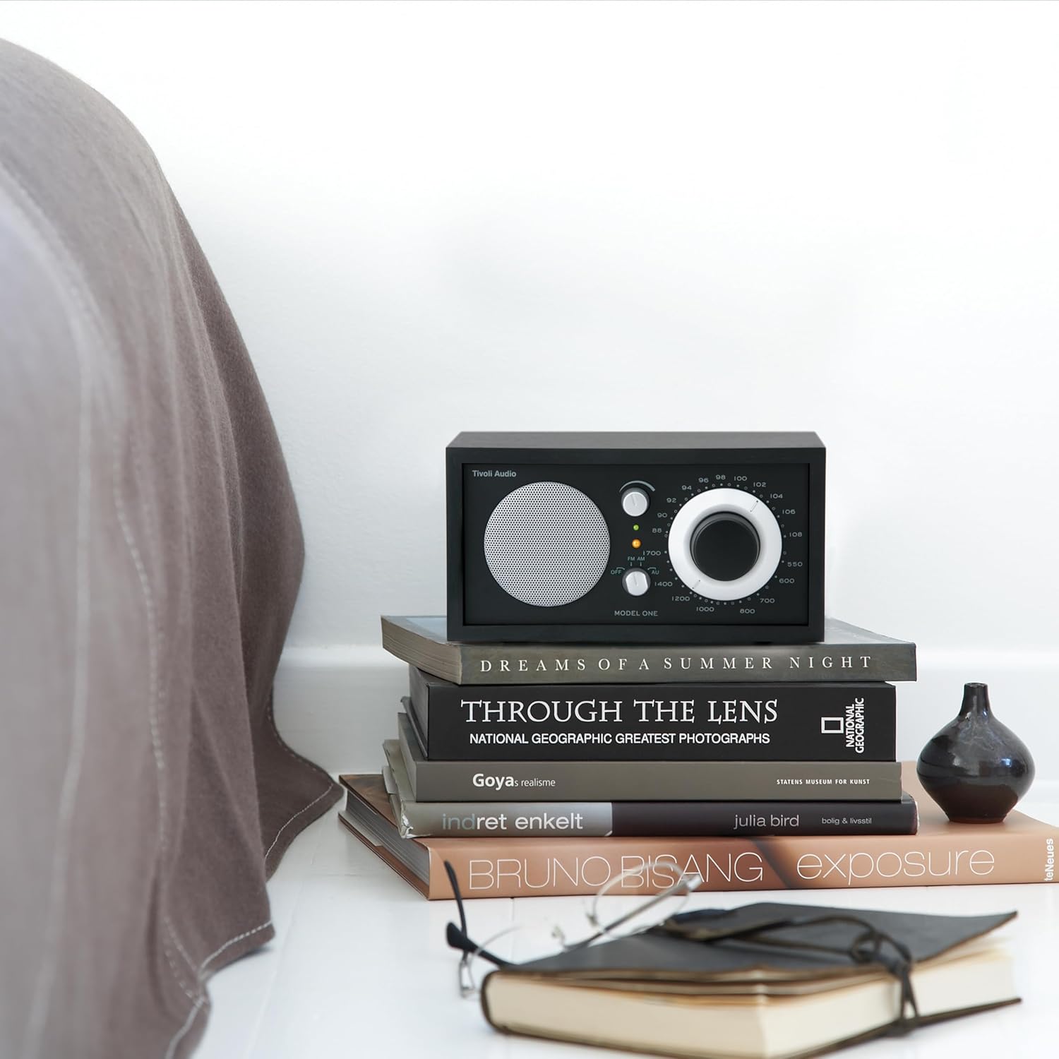 Tivoli Audio - Model One AM/FM Table Radio - Black/Black-Silver
