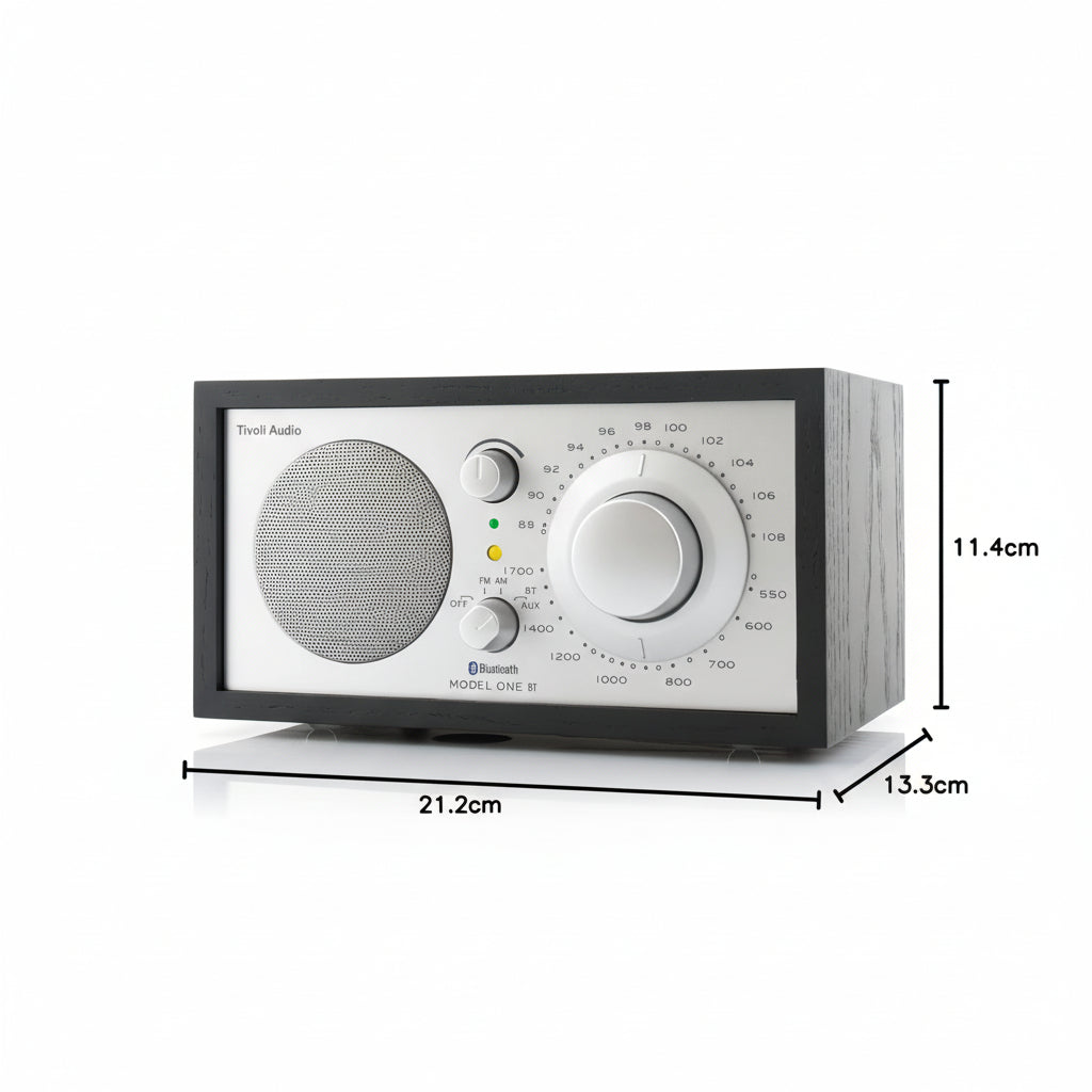 Tivoli Audio - Model One Bluetooth Table Radio AM/FM - Black Ash / Silver