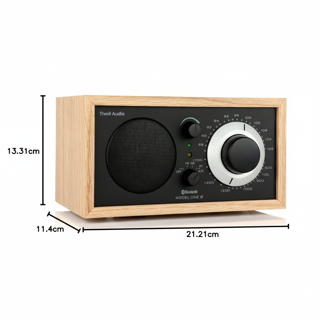 Tivoli Audio - Model One Bluetooth Table Radio AM/FM - Oak / Black
