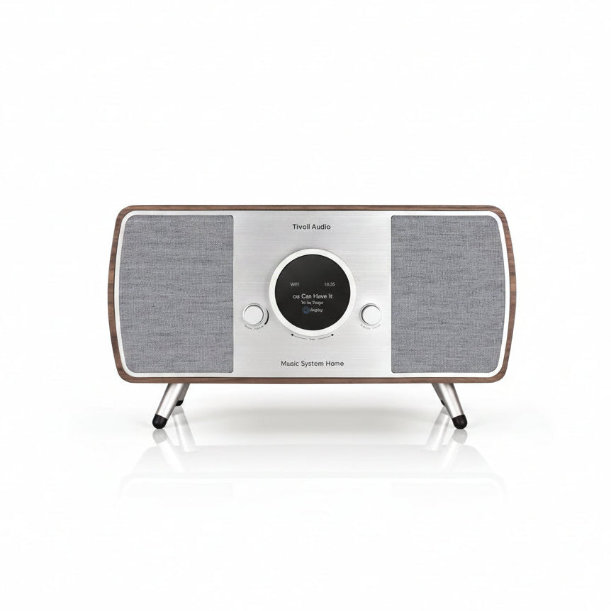 Tivoli Audio - Music System Home Generation 2, Wi-Fi DAB+ AM/FM Bluetooth - Walnut / Grey