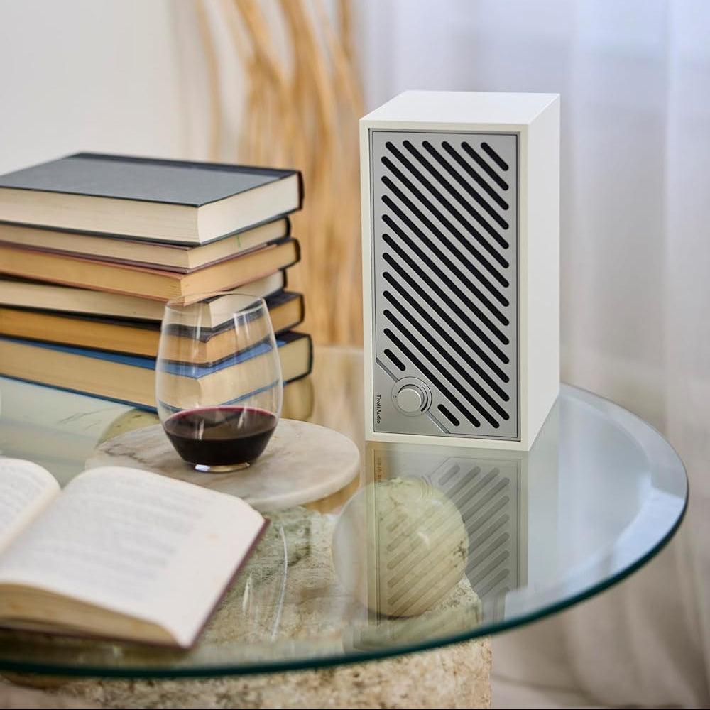 Tivoli Audio - Model Two Digital Wi-Fi Bluetooth Speaker - White / Silver